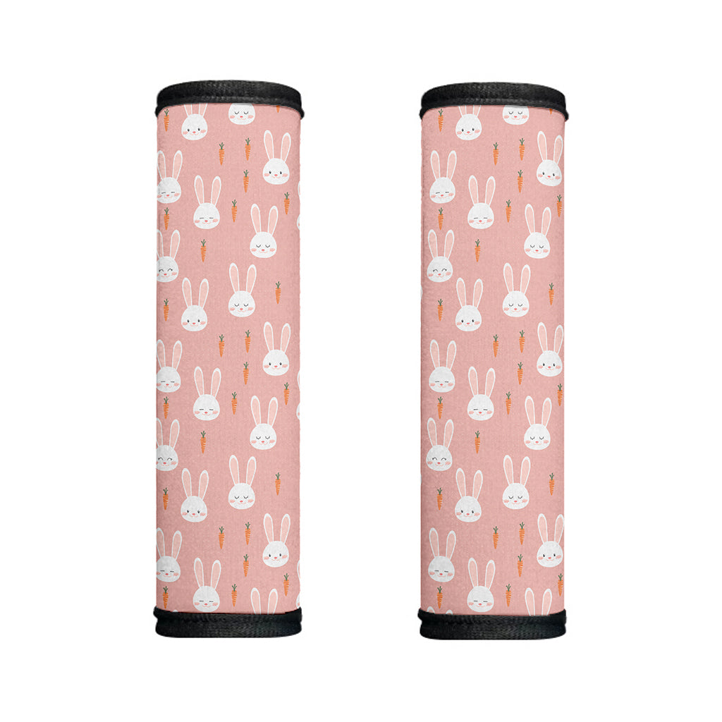 Rabbit And Carrot Pattern Print Handle Covers