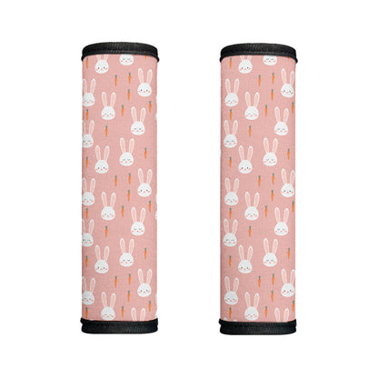 Rabbit And Carrot Pattern Print Handle Covers