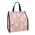 Rabbit And Carrot Pattern Print Insulated Lunch Tote