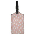Rabbit And Carrot Pattern Print Luggage Tag