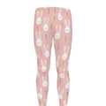 Rabbit And Carrot Pattern Print Men's Leggings