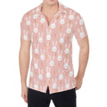 Rabbit And Carrot Pattern Print Men's Shirt