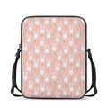 Rabbit And Carrot Pattern Print Rectangular Crossbody Bag