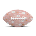 Rabbit And Carrot Pattern Print Rugby Ball