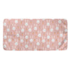 Rabbit And Carrot Pattern Print Towel