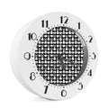 Rabbit And Cat Pattern Print Alarm Clock
