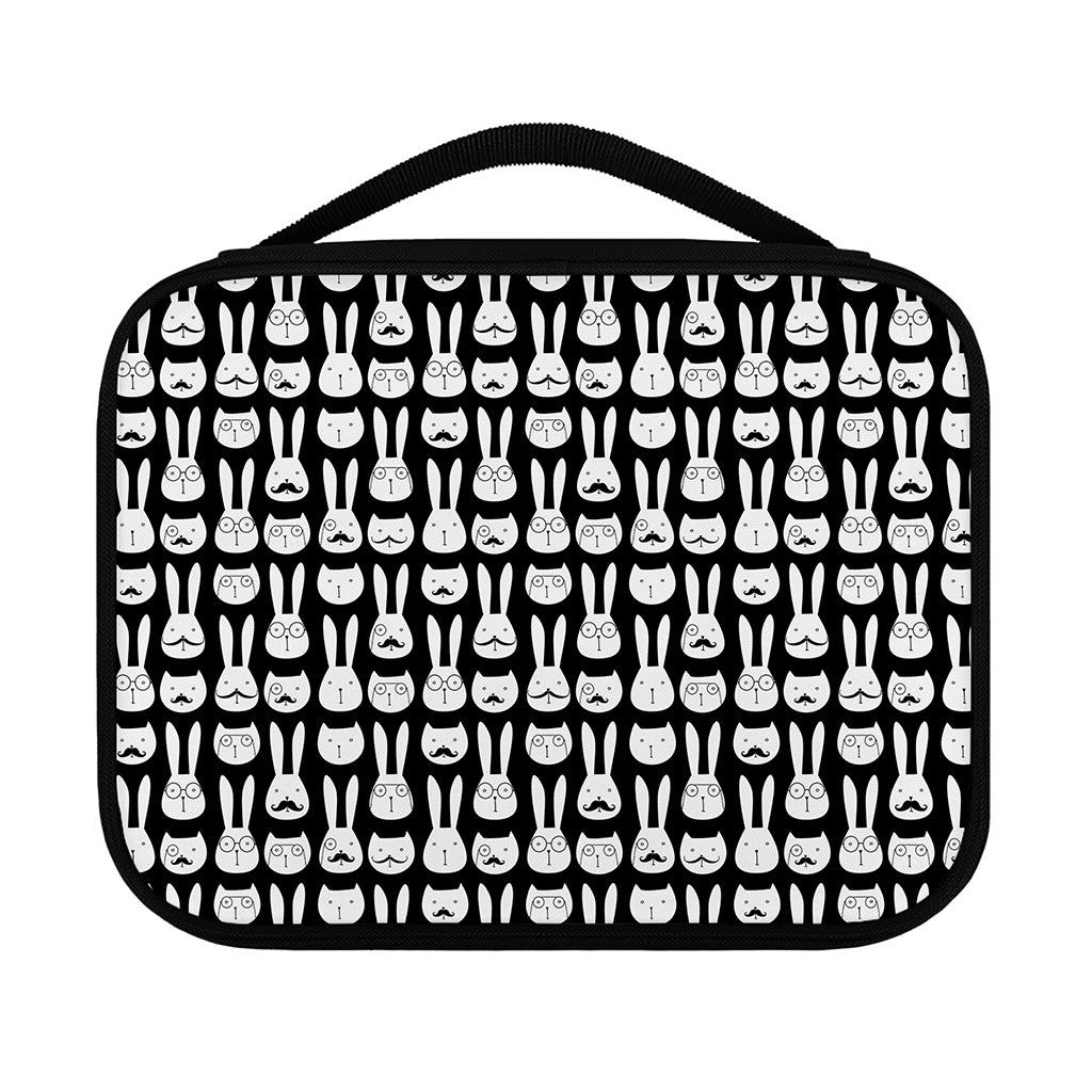 Rabbit And Cat Pattern Print Classic Bible Case