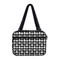 Rabbit And Cat Pattern Print Double Strap Bible Bag