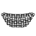 Rabbit And Cat Pattern Print Fanny Pack