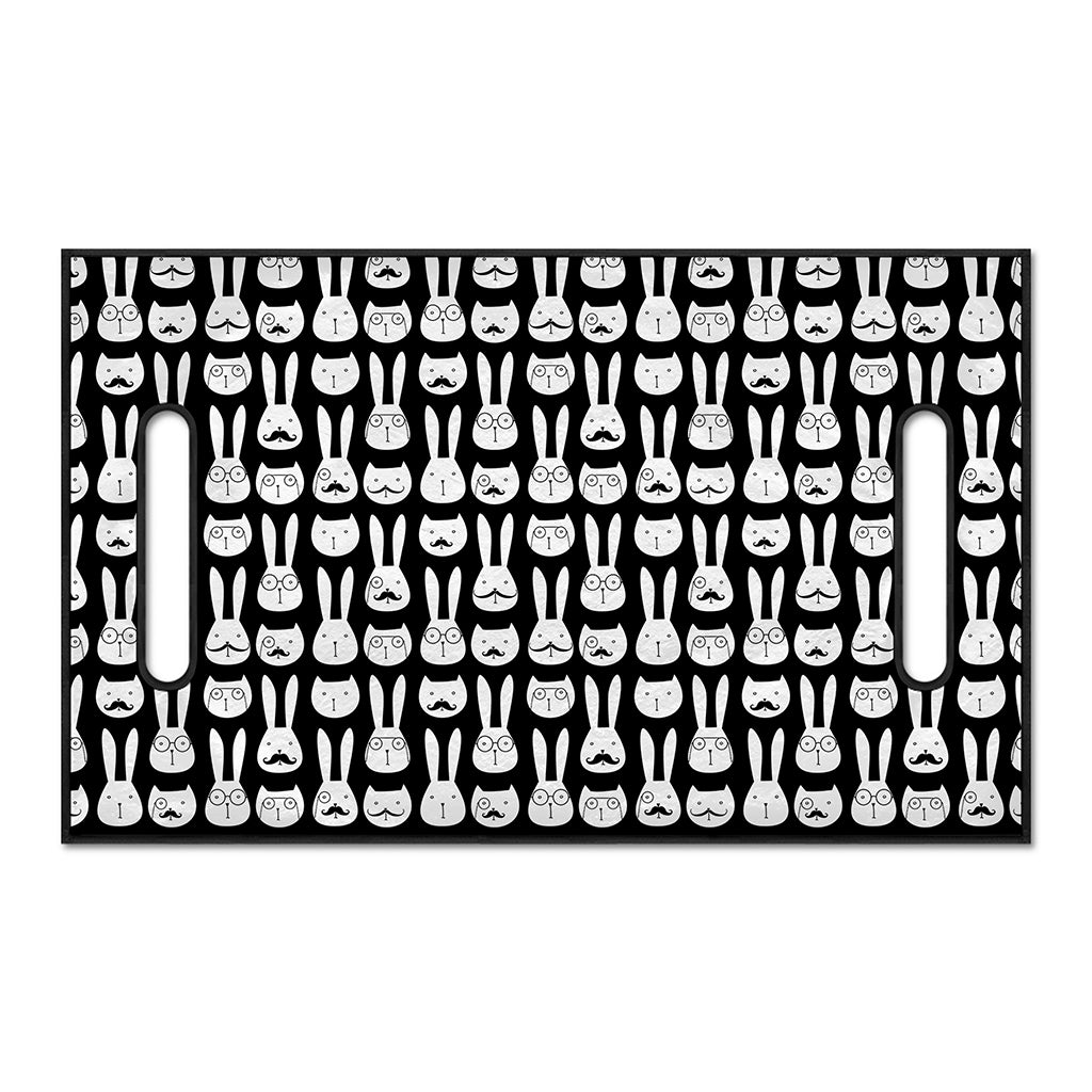 Rabbit And Cat Pattern Print Golf Cart Seat Cover