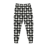 Rabbit And Cat Pattern Print Jogger Pants