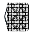 Rabbit And Cat Pattern Print Leather Bible Cover