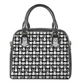 Rabbit And Cat Pattern Print Shoulder Handbag