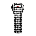 Rabbit And Cat Pattern Print Single Neoprene Wine Tote