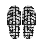 Rabbit And Cat Pattern Print Slippers