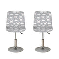 Rabbit And Cloud Pattern Print Bar Stool Covers
