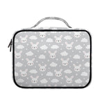 Rabbit And Cloud Pattern Print Briefcase Bible Bag