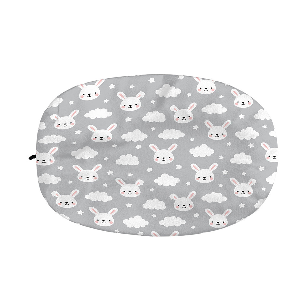 Rabbit And Cloud Pattern Print Car Side Mirror Covers