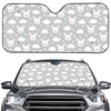 Rabbit And Cloud Pattern Print Car Windshield Sun Shade