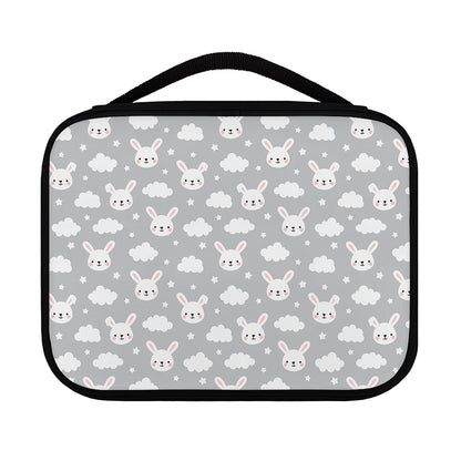 Rabbit And Cloud Pattern Print Classic Bible Case