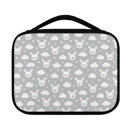 Rabbit And Cloud Pattern Print Classic Bible Case
