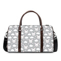 Rabbit And Cloud Pattern Print Duffel Bag