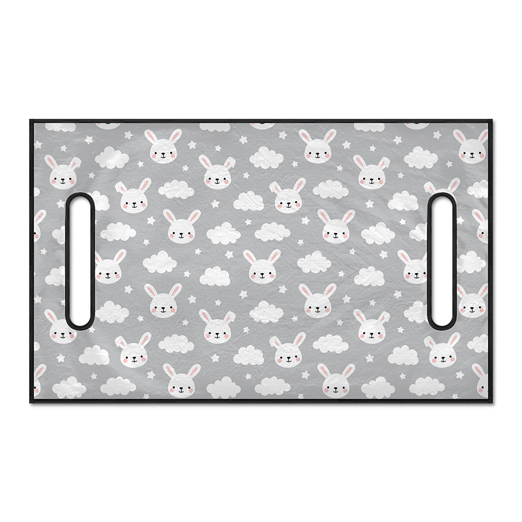 Rabbit And Cloud Pattern Print Golf Cart Seat Cover
