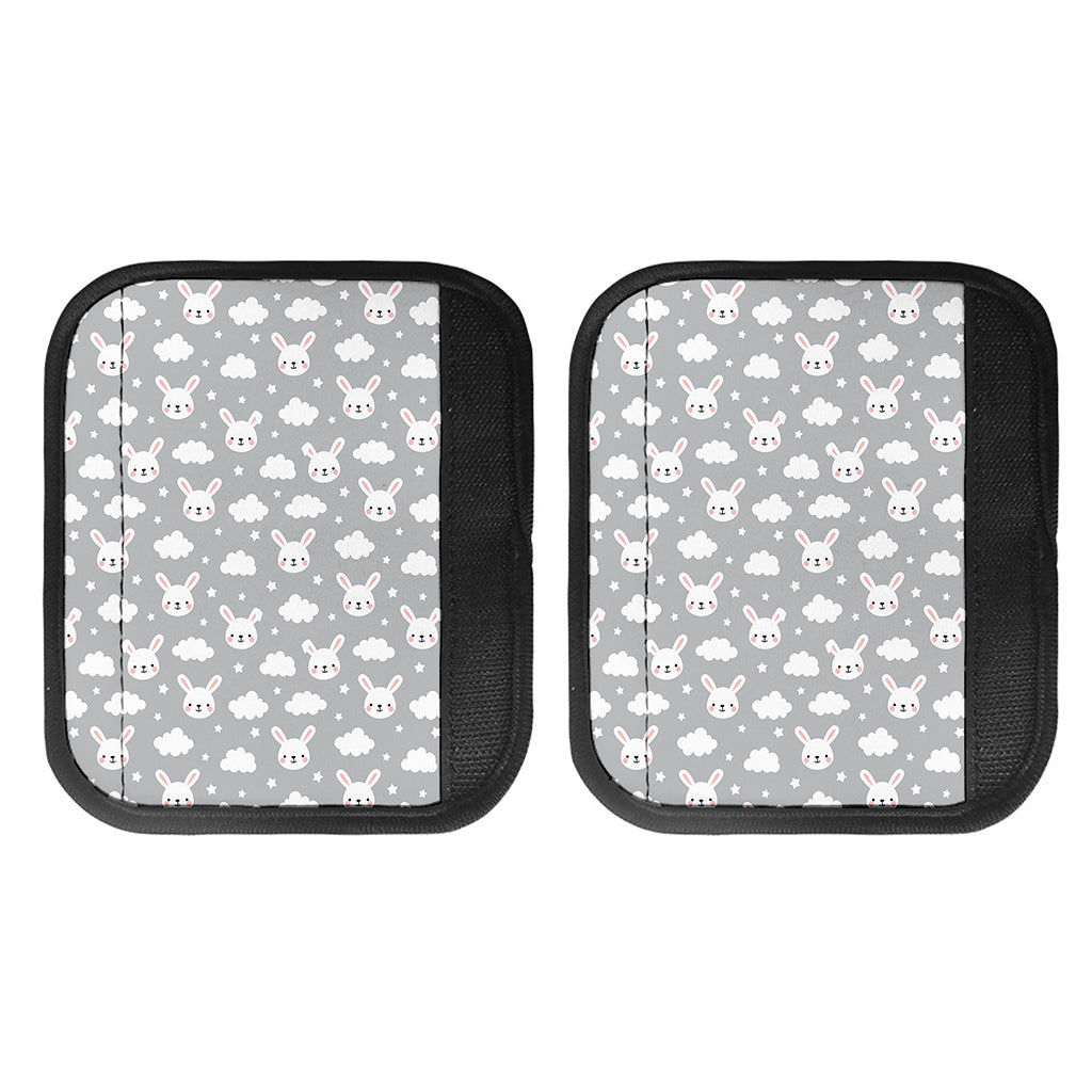Rabbit And Cloud Pattern Print Handle Covers