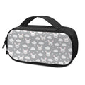 Rabbit And Cloud Pattern Print Portable Cooler Travel Case