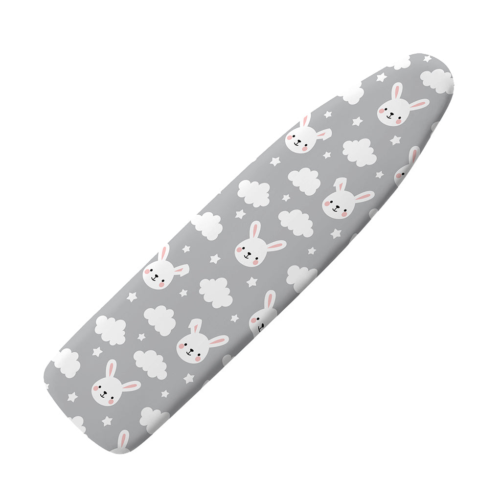 Rabbit And Cloud Pattern Print Ironing Board Cover