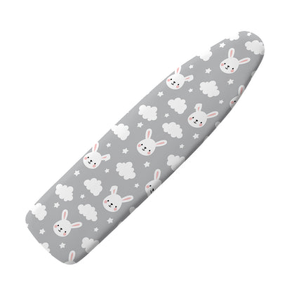 Rabbit And Cloud Pattern Print Ironing Board Cover