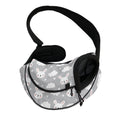 Rabbit And Cloud Pattern Print Pet Sling Carrier