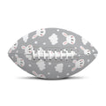 Rabbit And Cloud Pattern Print Rugby Ball