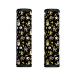 Raccoon And Banana Pattern Print Handle Covers