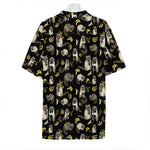 Raccoon And Banana Pattern Print Hawaiian Shirt