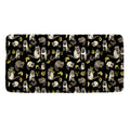 Raccoon And Banana Pattern Print Towel