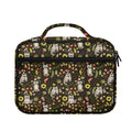 Raccoon And Floral Pattern Print Briefcase Bible Bag