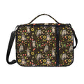 Raccoon And Floral Pattern Print Shoulder Strap Bible Bag