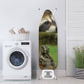 Raccoon And Flower Print Ironing Board Cover