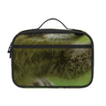Raccoon And Flower Print Portable Lunch Bag