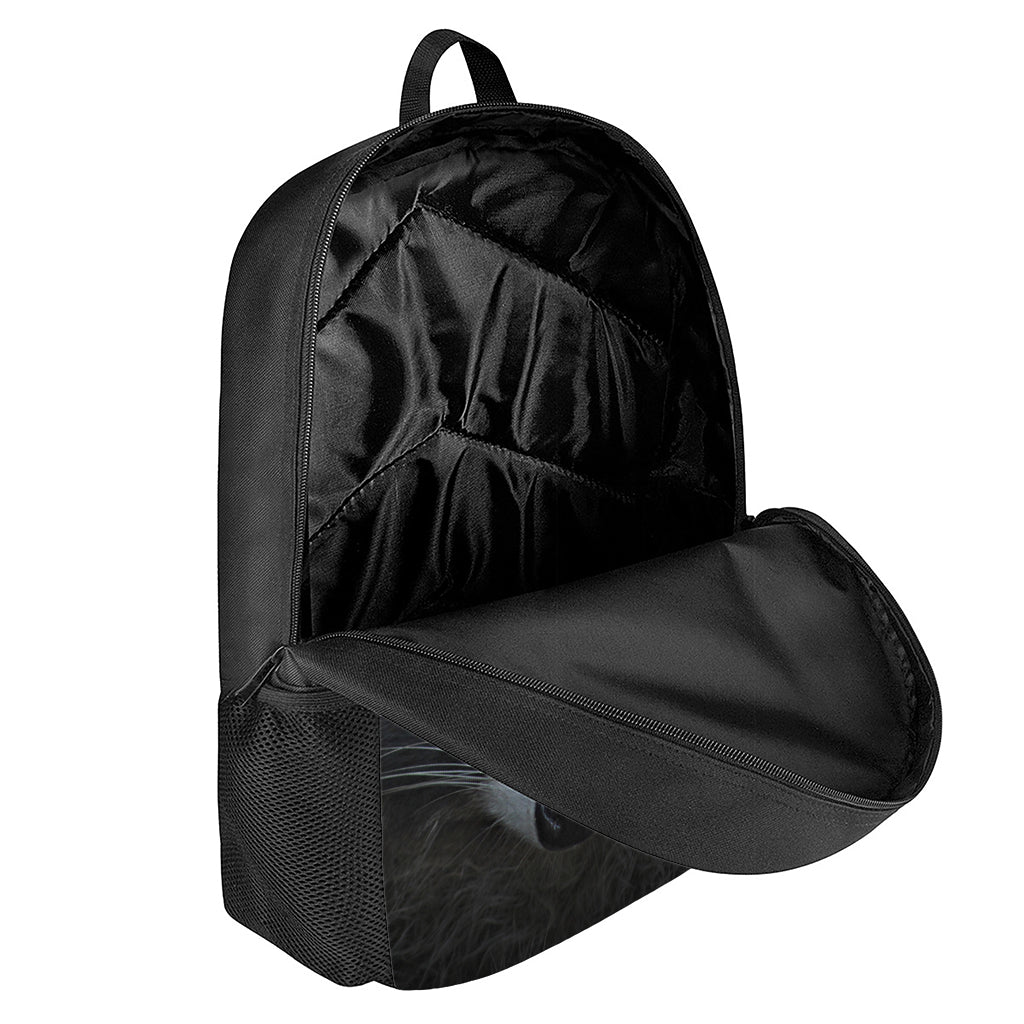 Raccoon Portrait Print 17 Inch Backpack