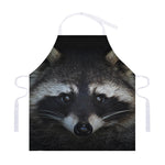 Raccoon Portrait Print Adjustable Apron