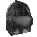 Raccoon Portrait Print Backpack