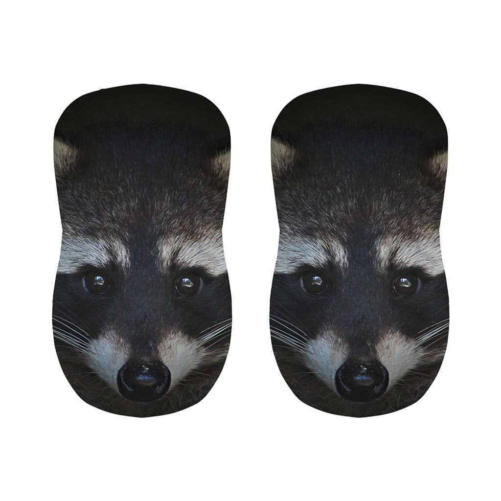 Raccoon Portrait Print Bar Stool Covers