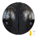 Raccoon Portrait Print Basketball