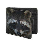 Raccoon Portrait Print Bifold Wallet