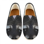 Raccoon Portrait Print Casual Shoes