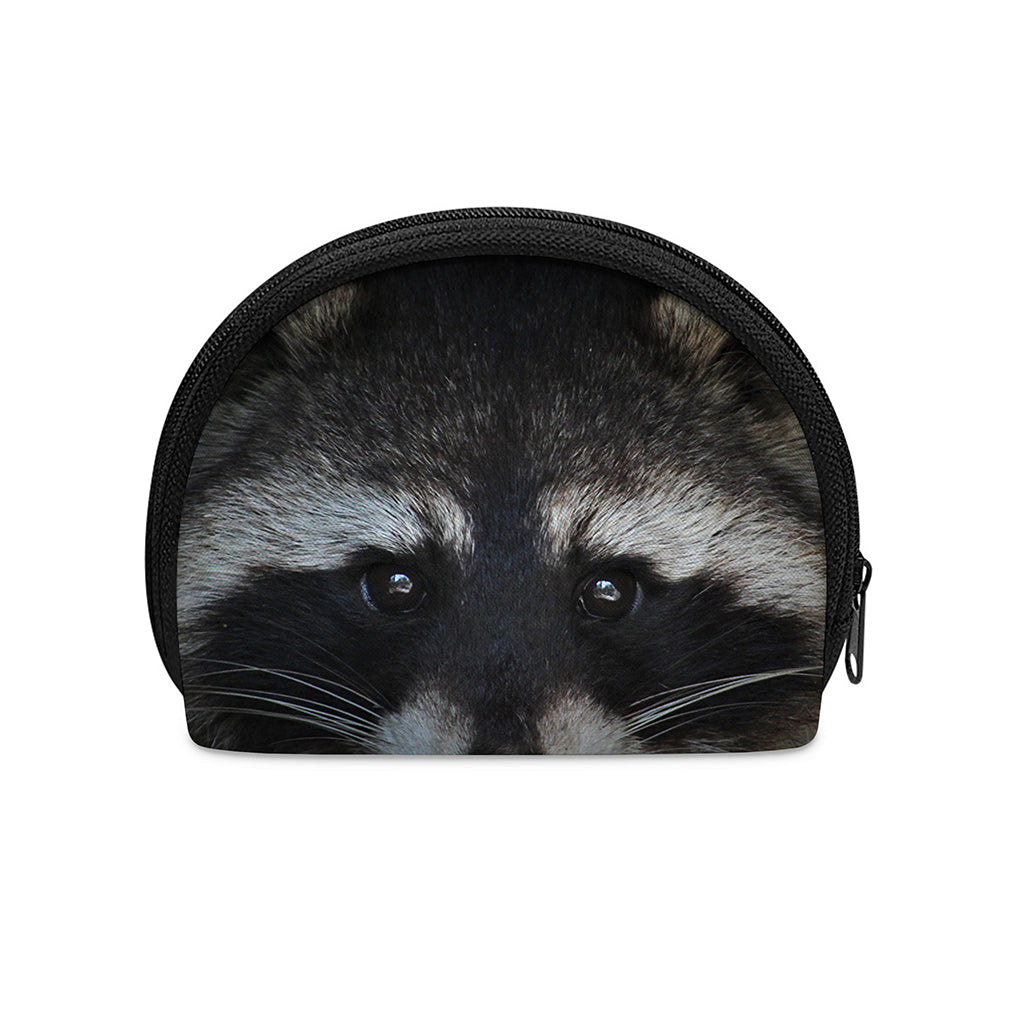 Raccoon Portrait Print Coin Purse