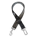 Raccoon Portrait Print Dog Seat Belt