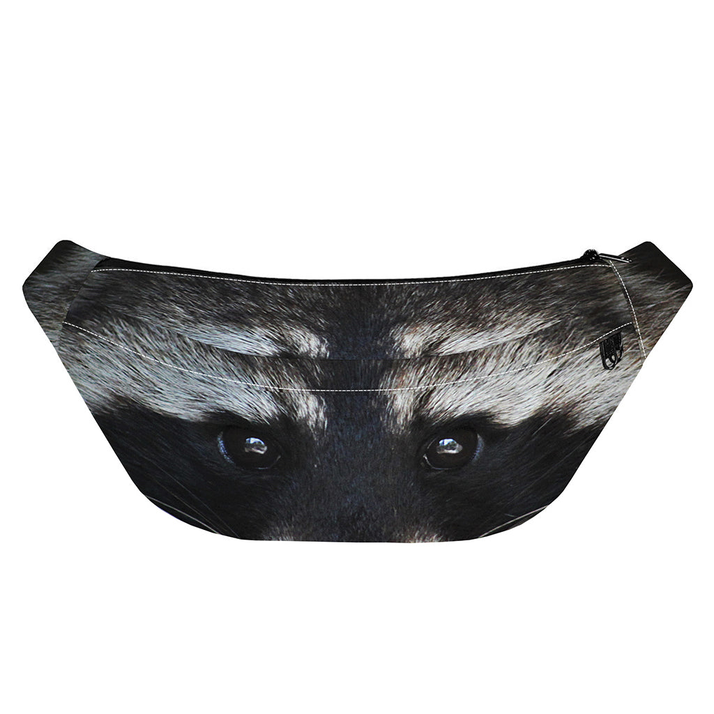 Raccoon Portrait Print Fanny Pack